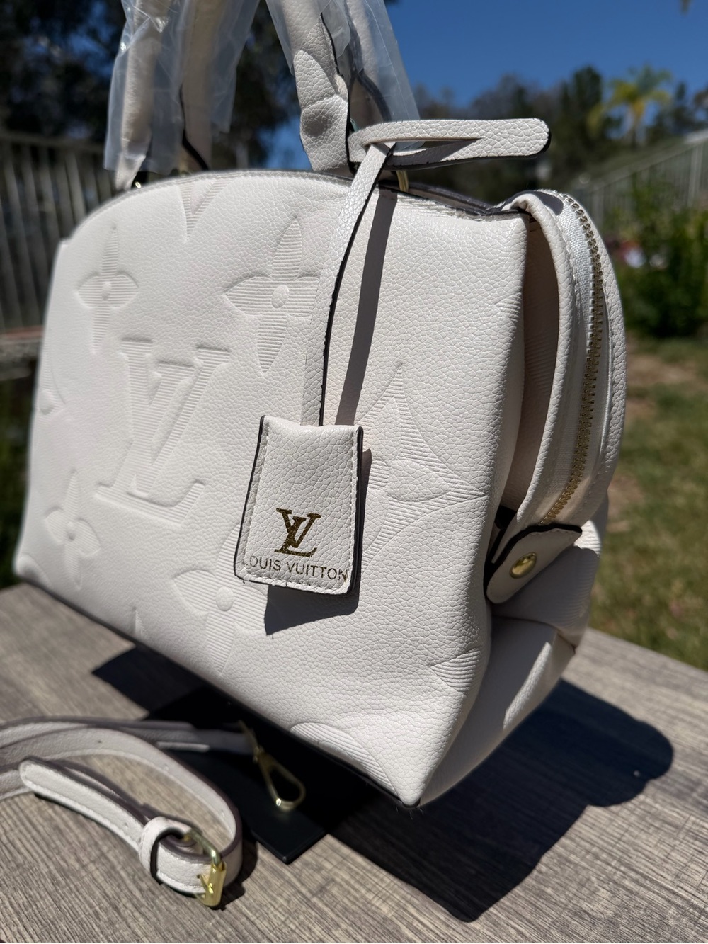 NEW LV Print Empreinte CreamMonogram Palais bag - Picture 4 of 12
